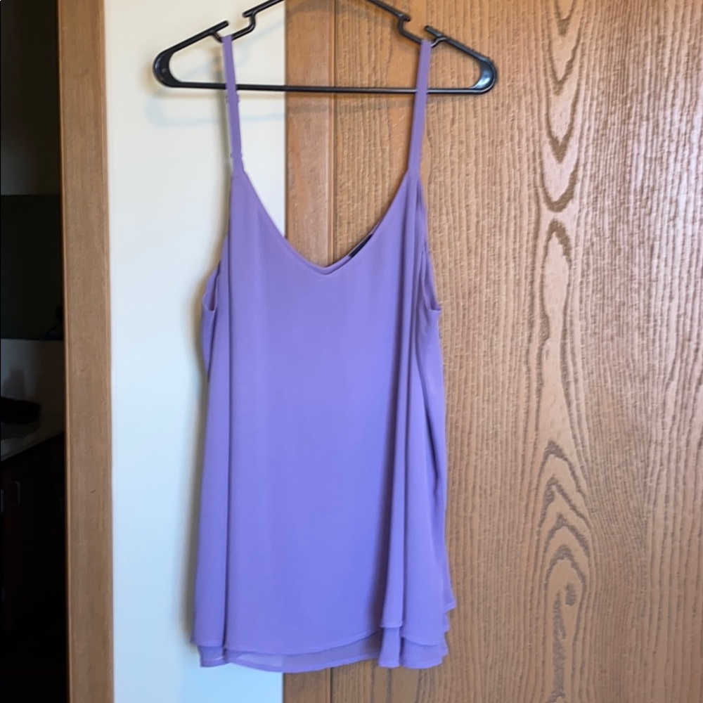 Torrid Double sheer chiffon type tank